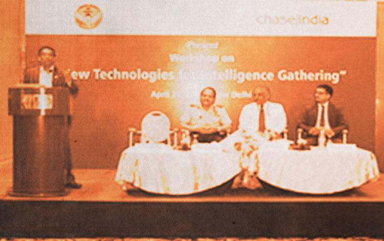 Panel at New Technologies for Intelligence gathering event